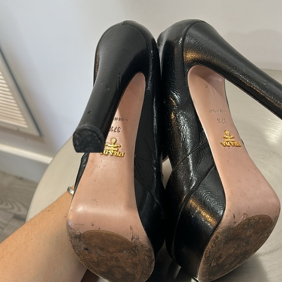 Prada platform 5.5 inch heel - Picture 8 of 12